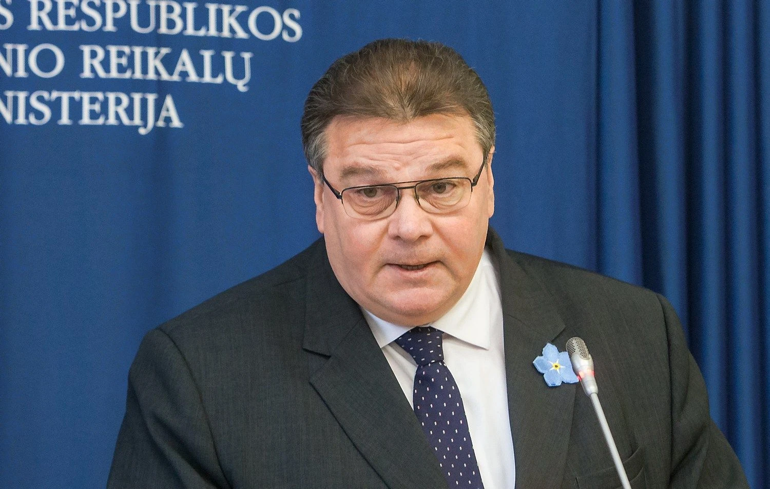 Linas Linkevičius, Lietuvos užsienio reikalų ministras: „Dabar derybos neprasideda todėl, kad nė pati JK nežino, ko ji sieks tose derybose, kaip sakoma – kaip toli žada išeiti“. 
 Juditos Grigelytės (VŽ) nuotr.
