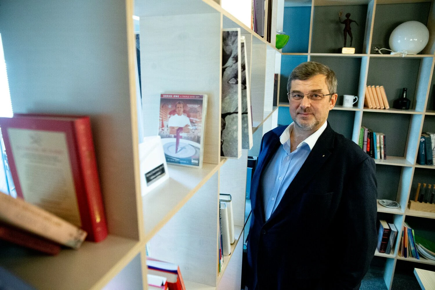 Arvydas Andrijauskas, „Alma littera“ grupės įkūrėjas ir akcininkas. Vladimiro Ivanovo (VŽ) nuotr.