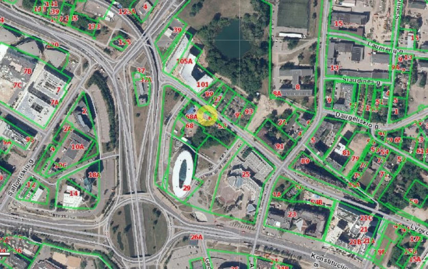 Lvovo g. 64, Vilnius. „Regios“ atvaizdas.