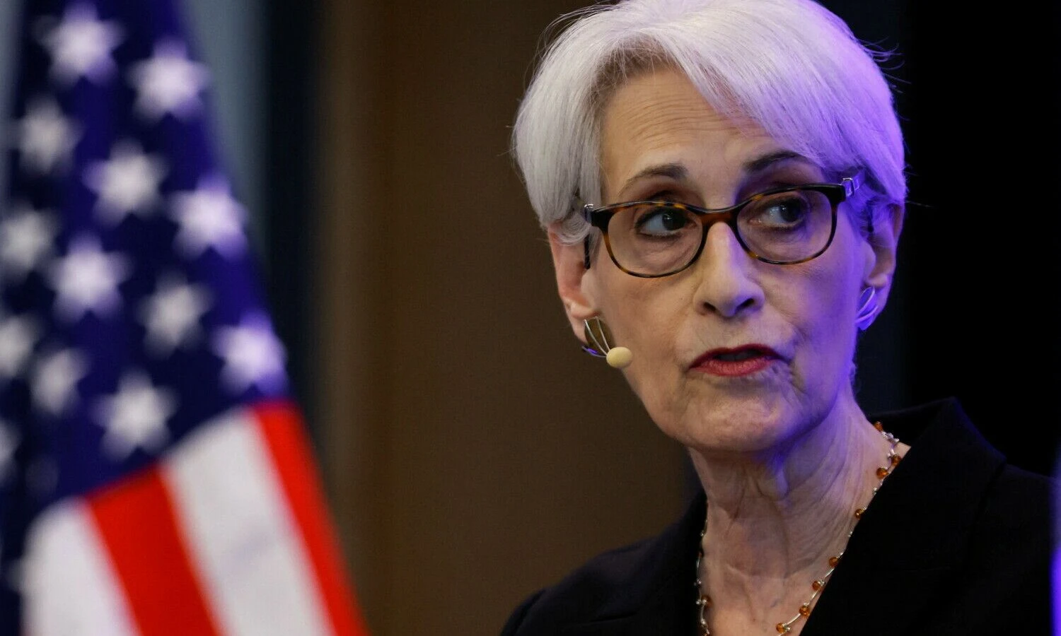 JAV valstybės sekretoriaus pavaduotoja Wendy Sherman. Johannos Geron („Reuters“ / „Scanpix“) nuotr.