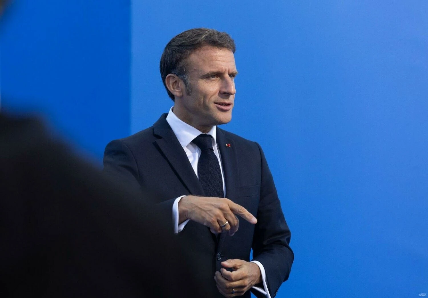 Emmanuelis Macronas, Prancūzijos prezidentas. Juditos Grigelytės (VŽ) nuotr.