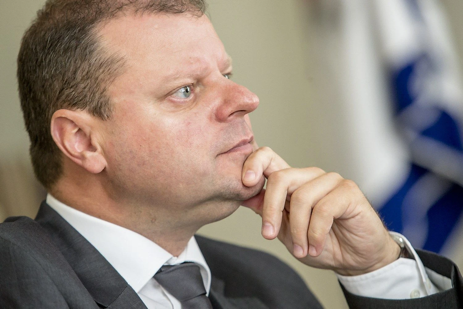 Saulius Skvernelis, vidaus reikalų ministras. Vladimiro Ivanovo (VŽ) nuotr.
