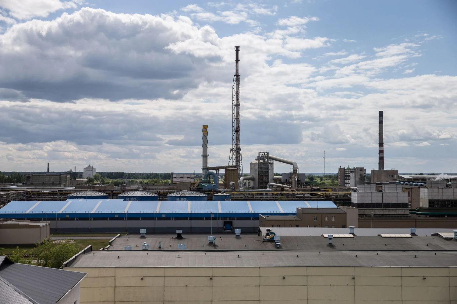 Trąšų gamybos AB „Lifosa“. Juditos Grigelytės (VŽ) nuotr.