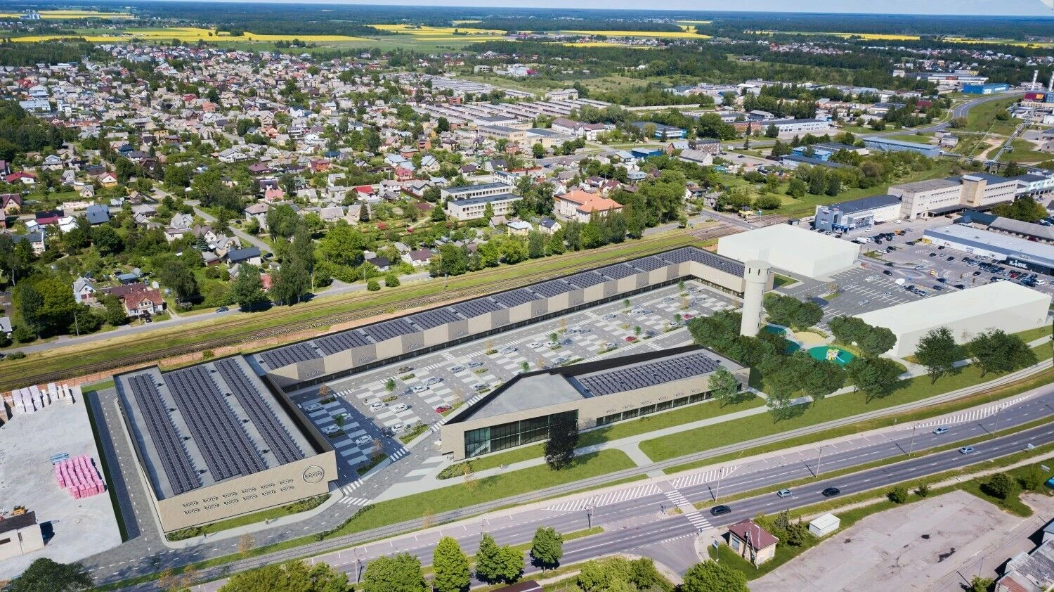 Į Panevėžyje pradėtą statyti prekybos parką „Tower“ planuojama investuoti apie 14 mln. EUR ir iš viso pasiūlyti beveik 9.000 m2 prekybos ploto.