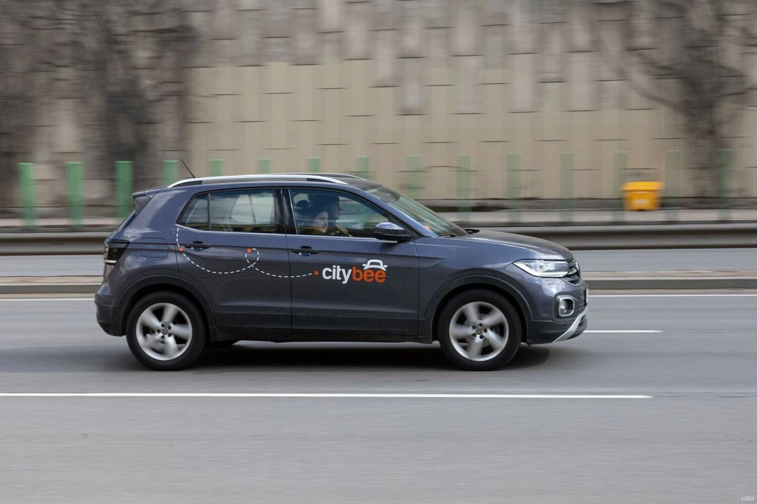 „Citybee“ automobilis. Juditos Grigelytės (VŽ) nuotr.
