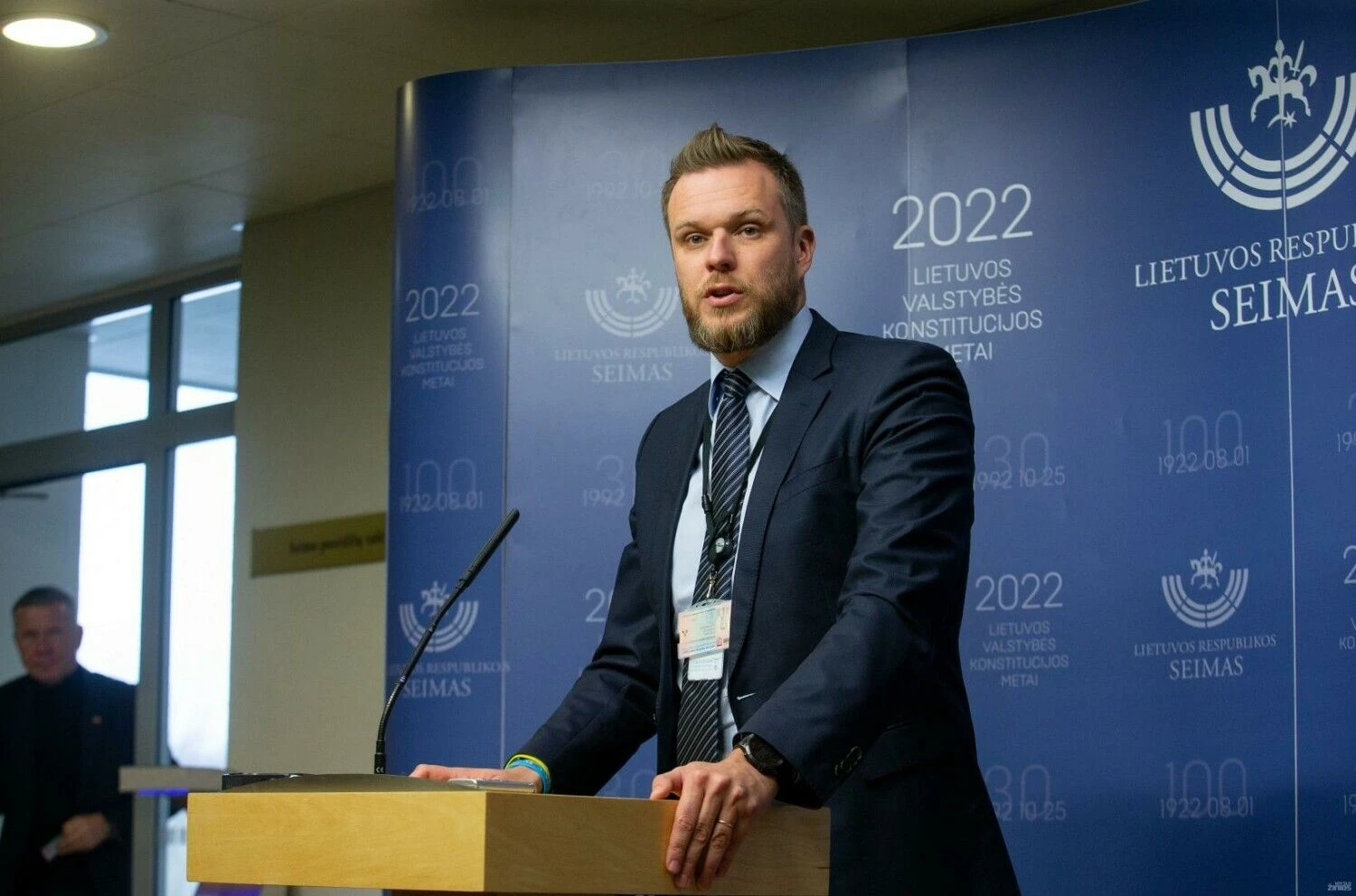 Gabrielius Landsbergis, užsienio reikalų ministras. Juditos Grigelytės (VŽ) nuotr.