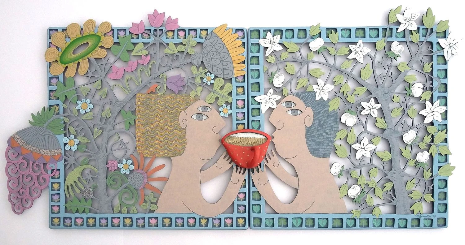 Iš Mariaus Jonučio parodos galerijoje „Meno niša“ Vilniuje. Galerijos nuotr. 