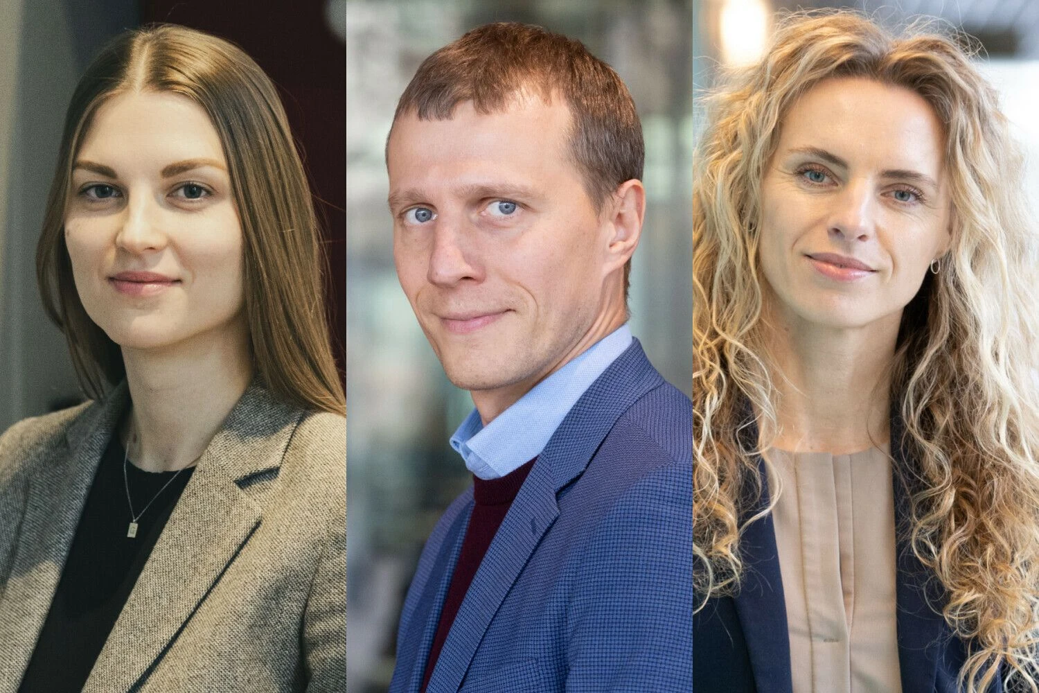 G. Krakauskienė, J. Jokštys, I. Gečė (iš kairės). „Mano pinigų“ montažas