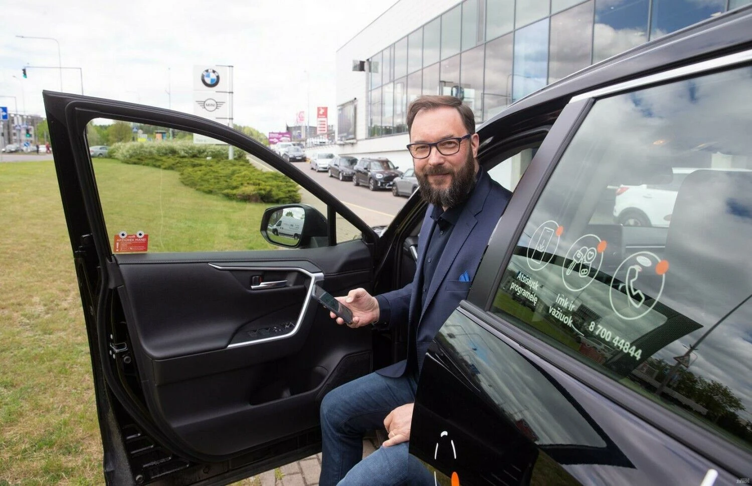 Kristijonas Kaikaris, „CityBee“ vadovas. Juditos Grigelytės (VŽ) nuotr.