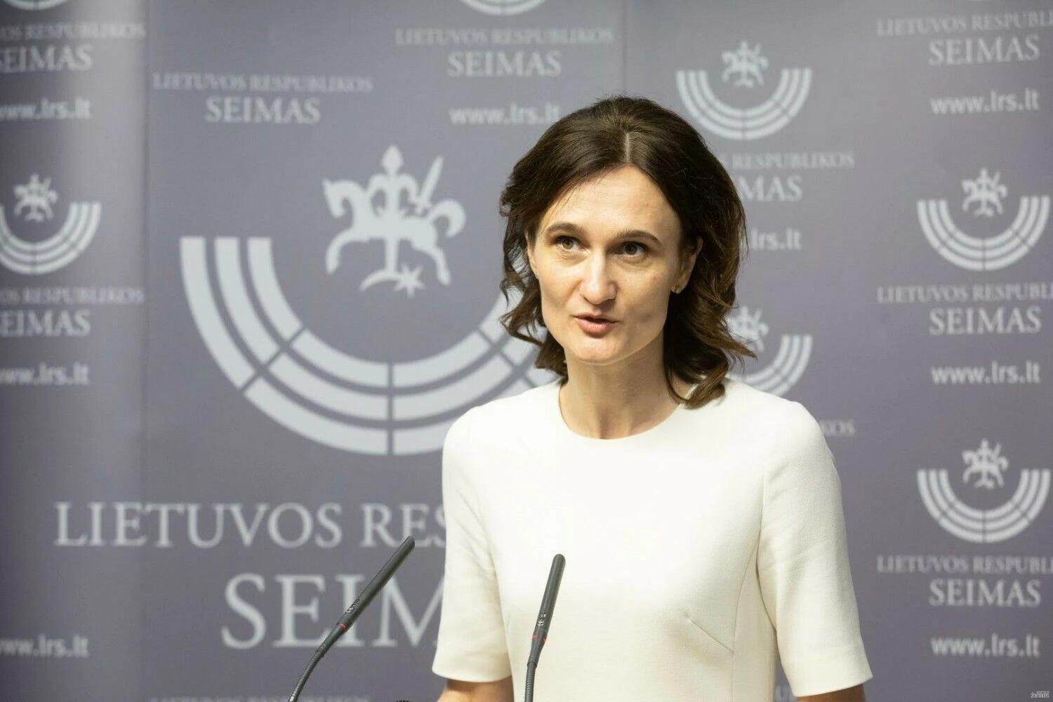 Viktorija Čmilytė-Nielsen, Seimo pirmininkė. Juditos Grigelytės (VŽ) nuotr.