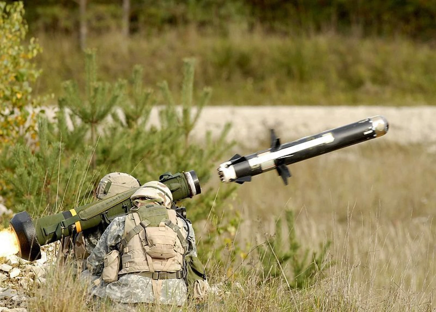Prieštankinių raketų sistema „Javelin“. „Wikimedia Commons“ nuotr.