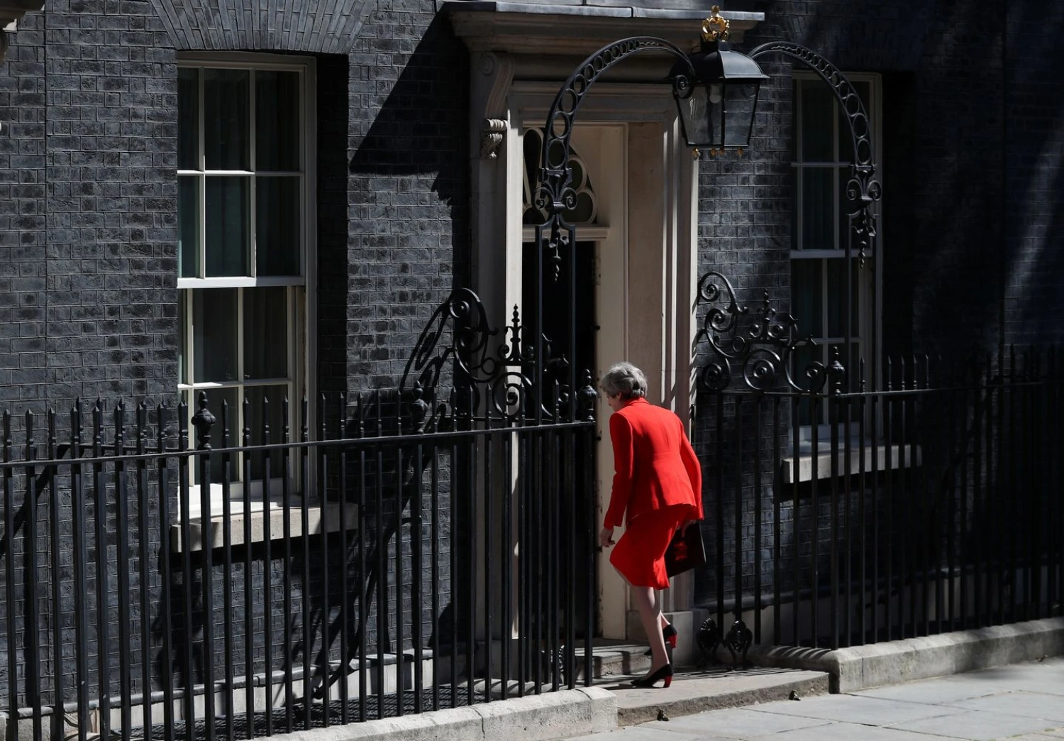 Theresa May, JK premjerė. Hannah McKay (Reuters“ / „Scanpix“) nuotr. 