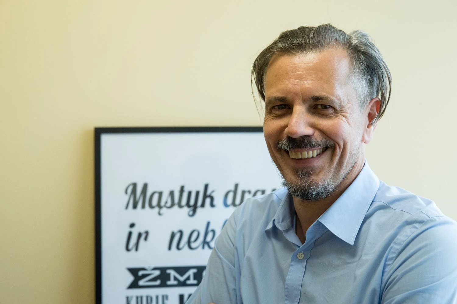 Saulius Petrulis, leidyklos „Eugrimas“ vadovas. Vladimiro Ivanovo (VŽ) nuotr.