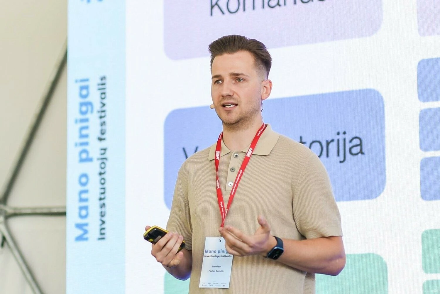 Paulius Beniušis, bendrovės „Nter Asset Management“ investicinių projektų vadovas. Ryčio Galadausko (VŽ) nuotr.