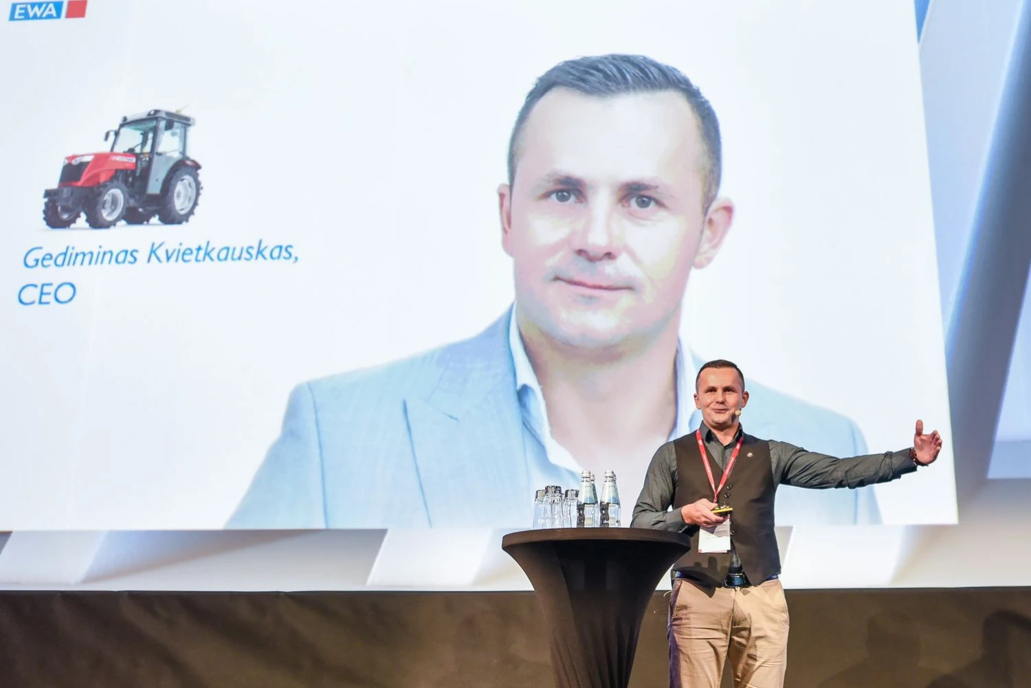 Gediminas Kvietkauskas, EWA generalinis direktorius. Ryčio Galadausko (VŽ) nuotr.