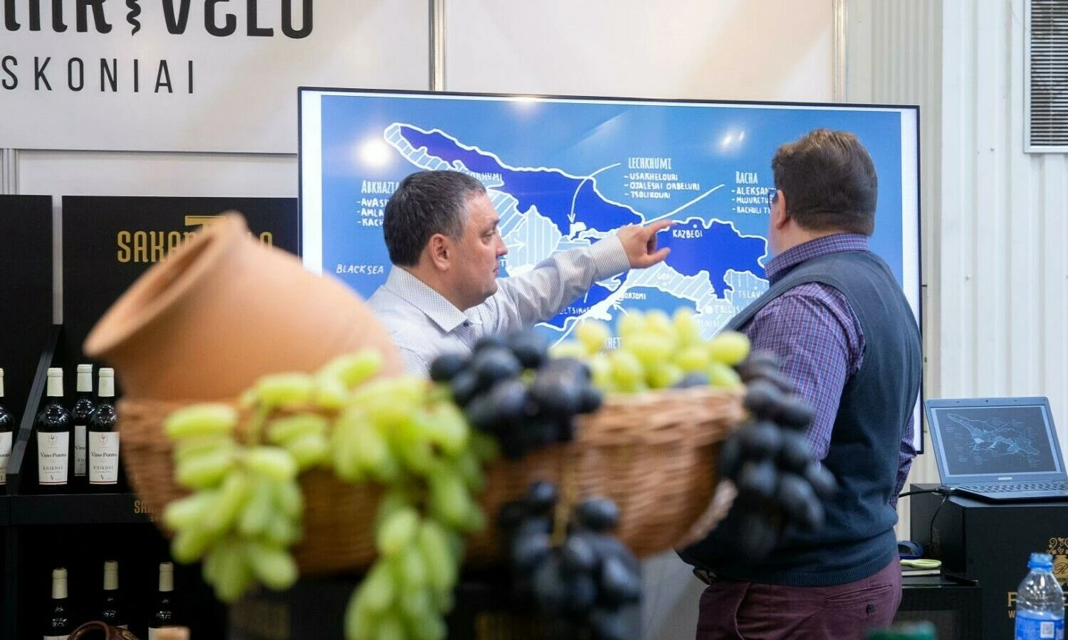 Tarptautinė vyno paroda „Vyno dienos 2022“ Vilniuje. Juditos Grigelytės (VŽ) nuotr.