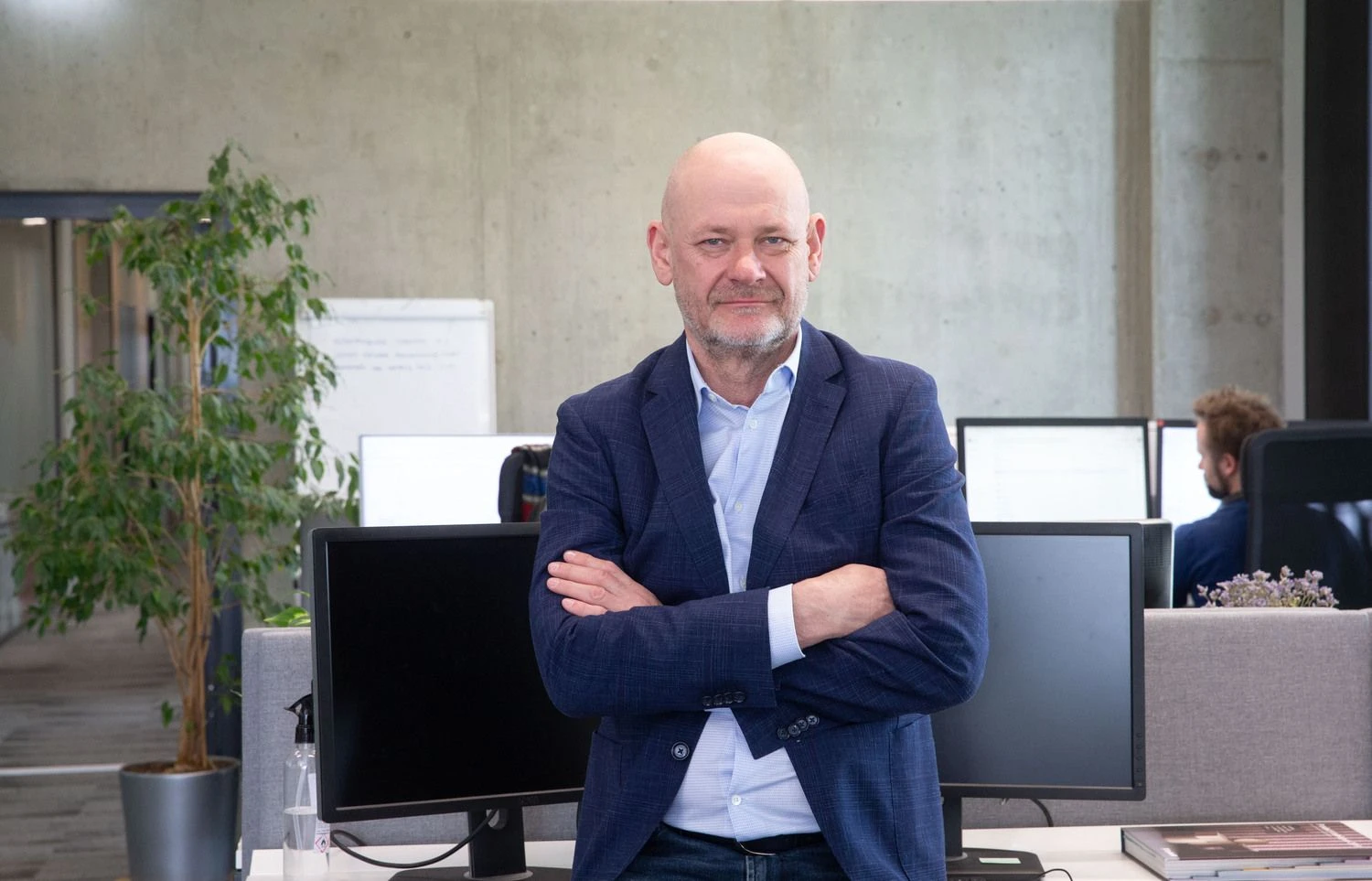 Gvidas Drobužas, AB „Panevėžio keliai“ valdybos pirmininkas. Juditos Grigelytės (VŽ) nuotr.