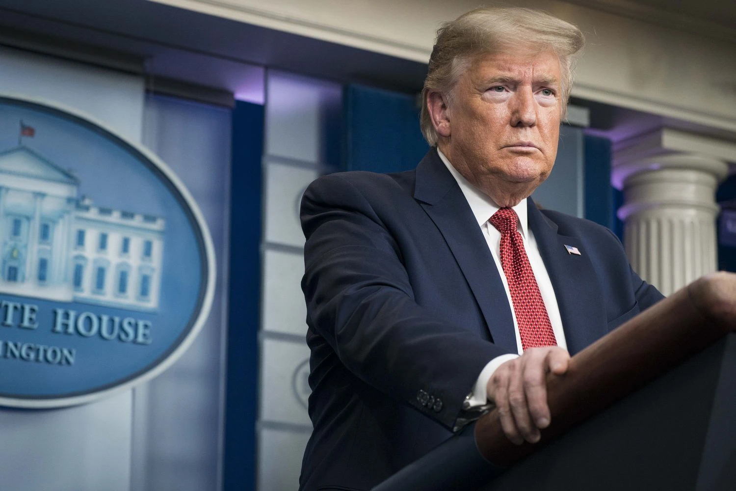 Donaldas Trumpas, JAV prezidentas. („SIPA“ / „Scanpix“) nuotr. 