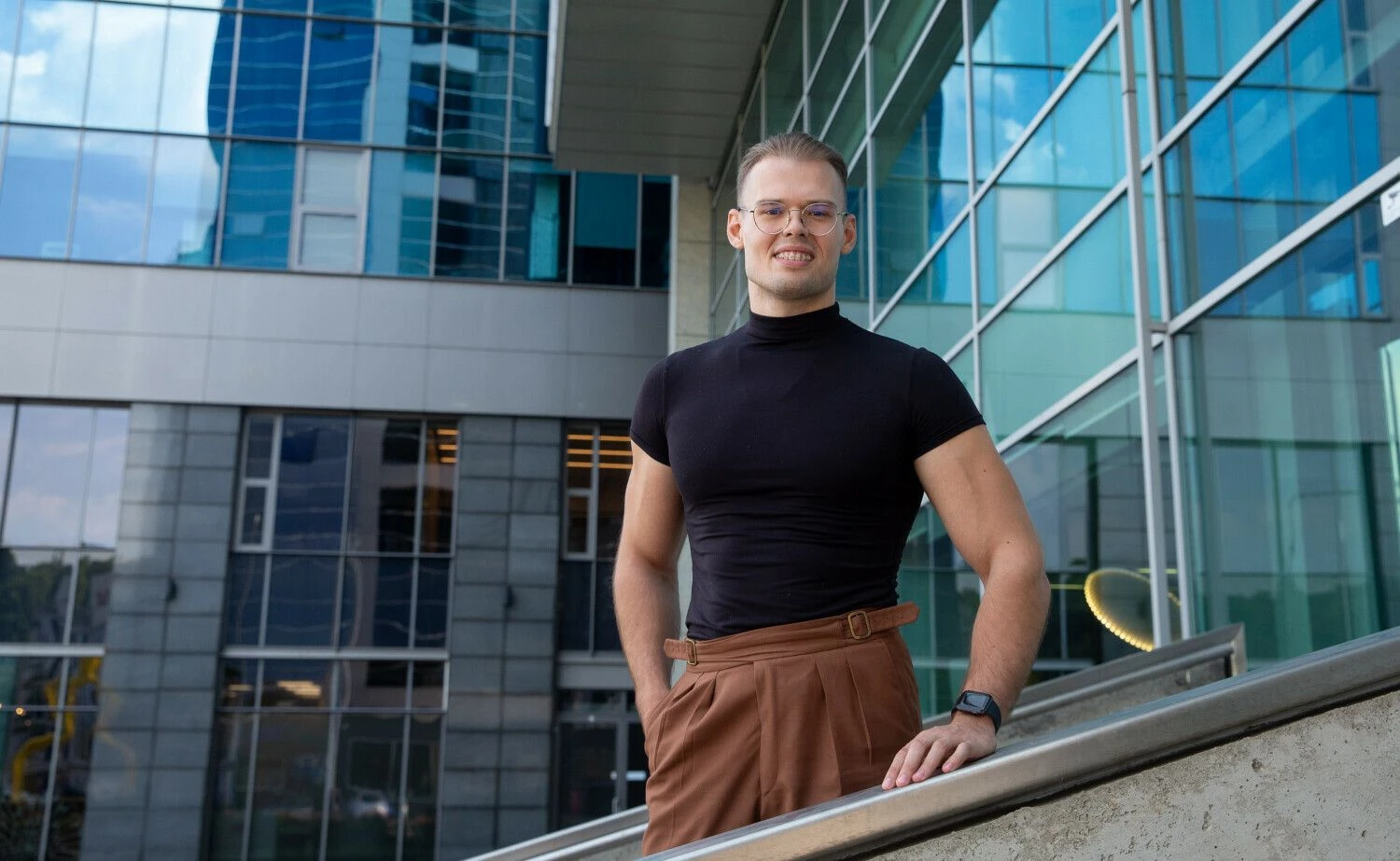 Vytautas Labanauskas, prekiautojas kriptovaliutomis. Juditos Grigelytės (VŽ) nuotr.