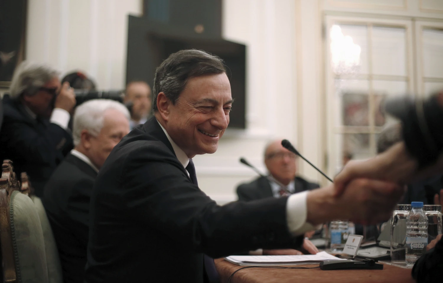 Mario Draghi, ECB prezidentas. Rafaelio Marchante („Reuters“/„Scanpix“) nuotr.