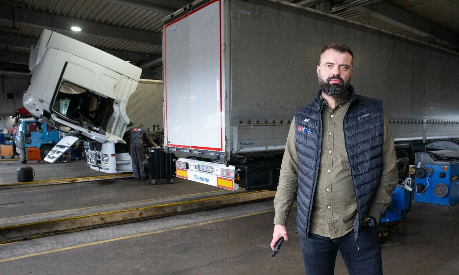 Marius Giedraitis, UAB „Autokurtas“ generalinis direktorius: „Pagrindo nuosaikiam optimizmui suteikia mūsų pastaraisiais metais atlikti namų darbai.“ Vladimiro Ivanovo („Verslo žinios“) nuotr.