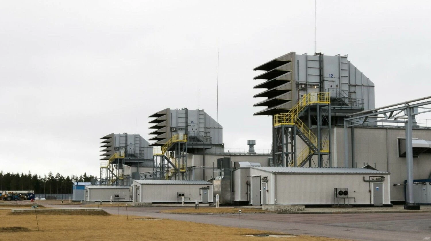 Portovaja dujų kompresorių stotis Rusijoje. Naglio Navako (VŽ) nuotr.