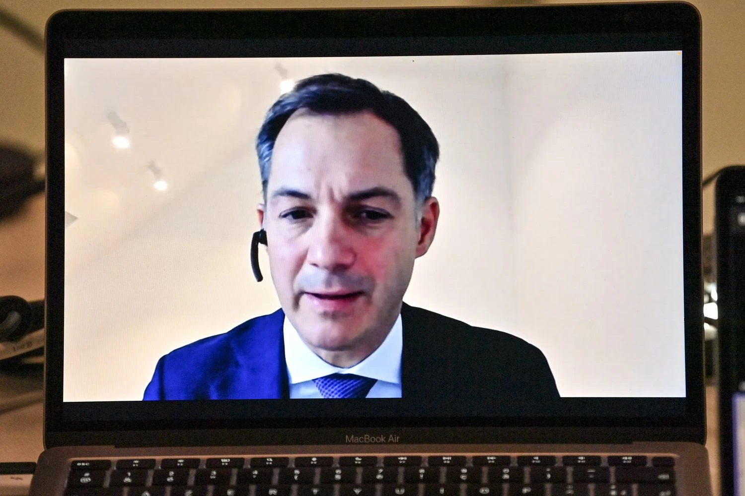 Alexanderis De Croo. Dirko Waemo (ZUMA/„Scanpix“) nuotr.