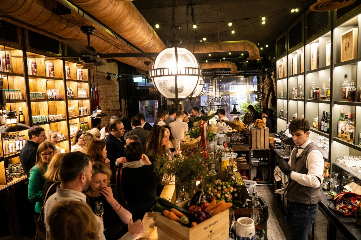 Restorane „El Mercado“. Ispanijos karalystės ambasados nuotr.