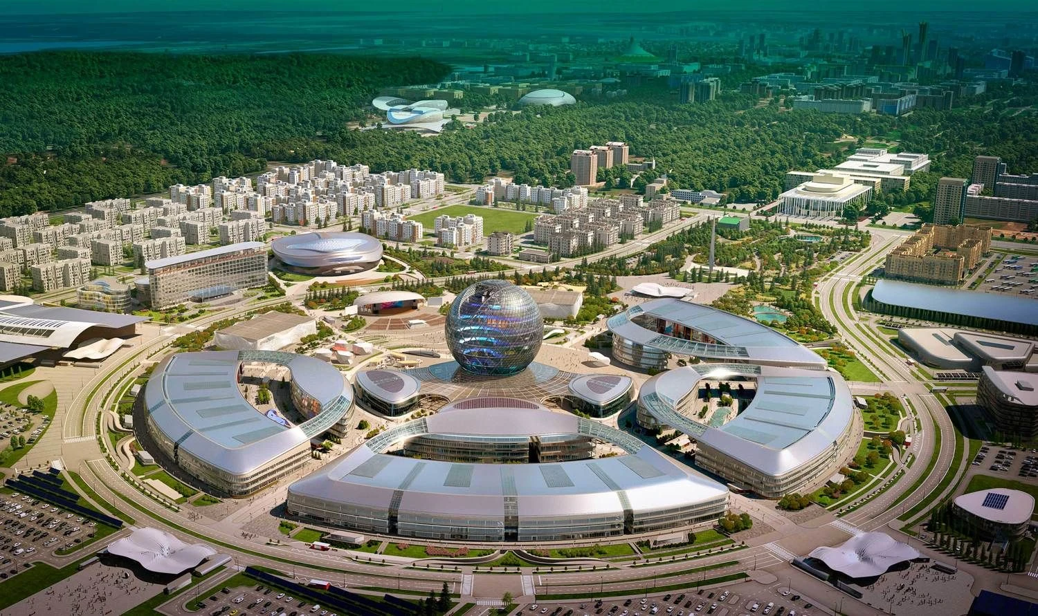 Vietoje lauktų penkių milijonų lankytojų EXPO‘2017 rengėjai sulaukė maždaug dviejų. 
WWW.expo2017astana.com nuotr. 