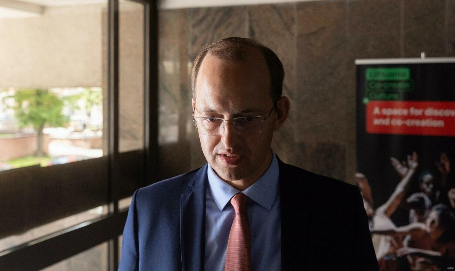 Marius Skuodis, susisiekimo ministras. Juditos Grigelytės (VŽ) nuotr.