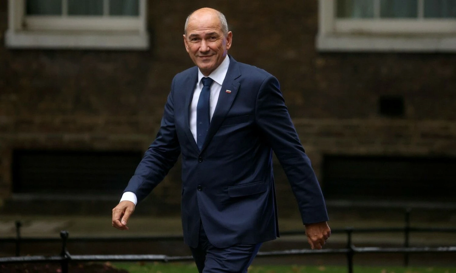 Slovėnijos premjeras J. Janša. Hannah McKay („Reuters“ / „Scanpix“) nuotr.