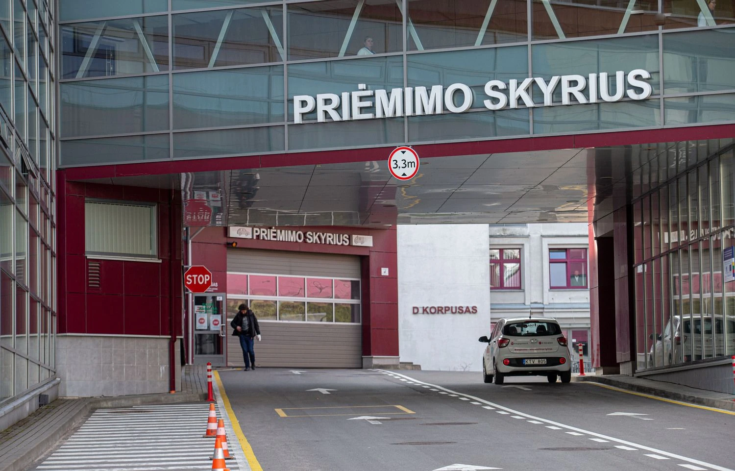 Vilniaus universiteto ligoninė Santaros klinikos. Juditos Grigelytės (VŽ) nuotr.