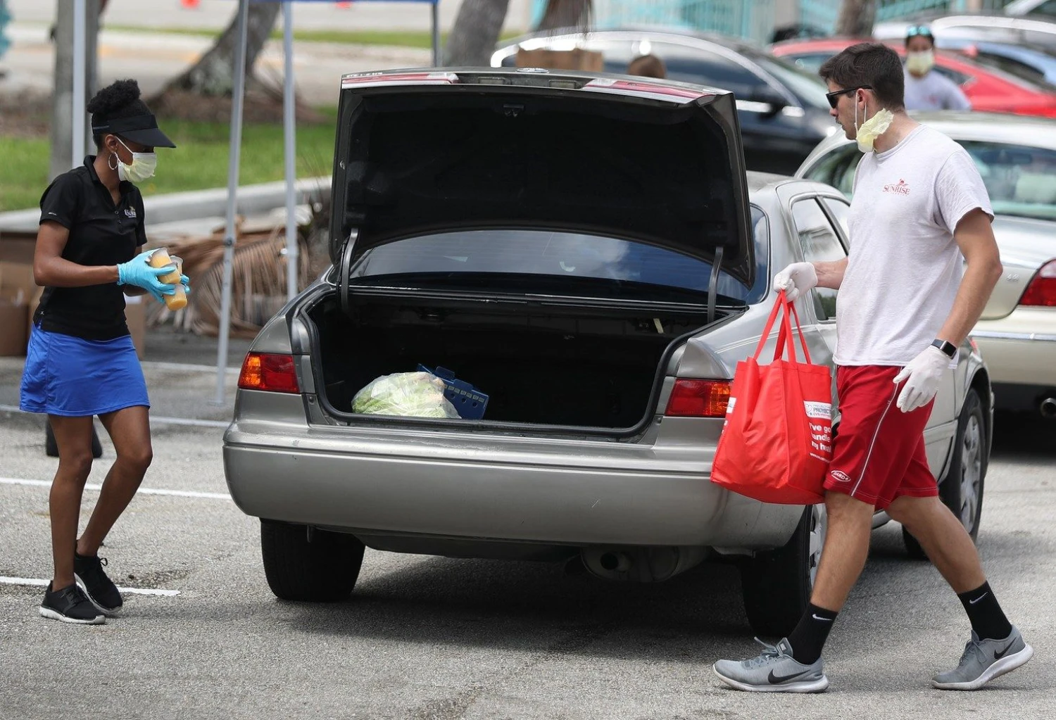 Joe Raedle („Getty Images“ / AFP / „Scanpix“ ) nutor. 