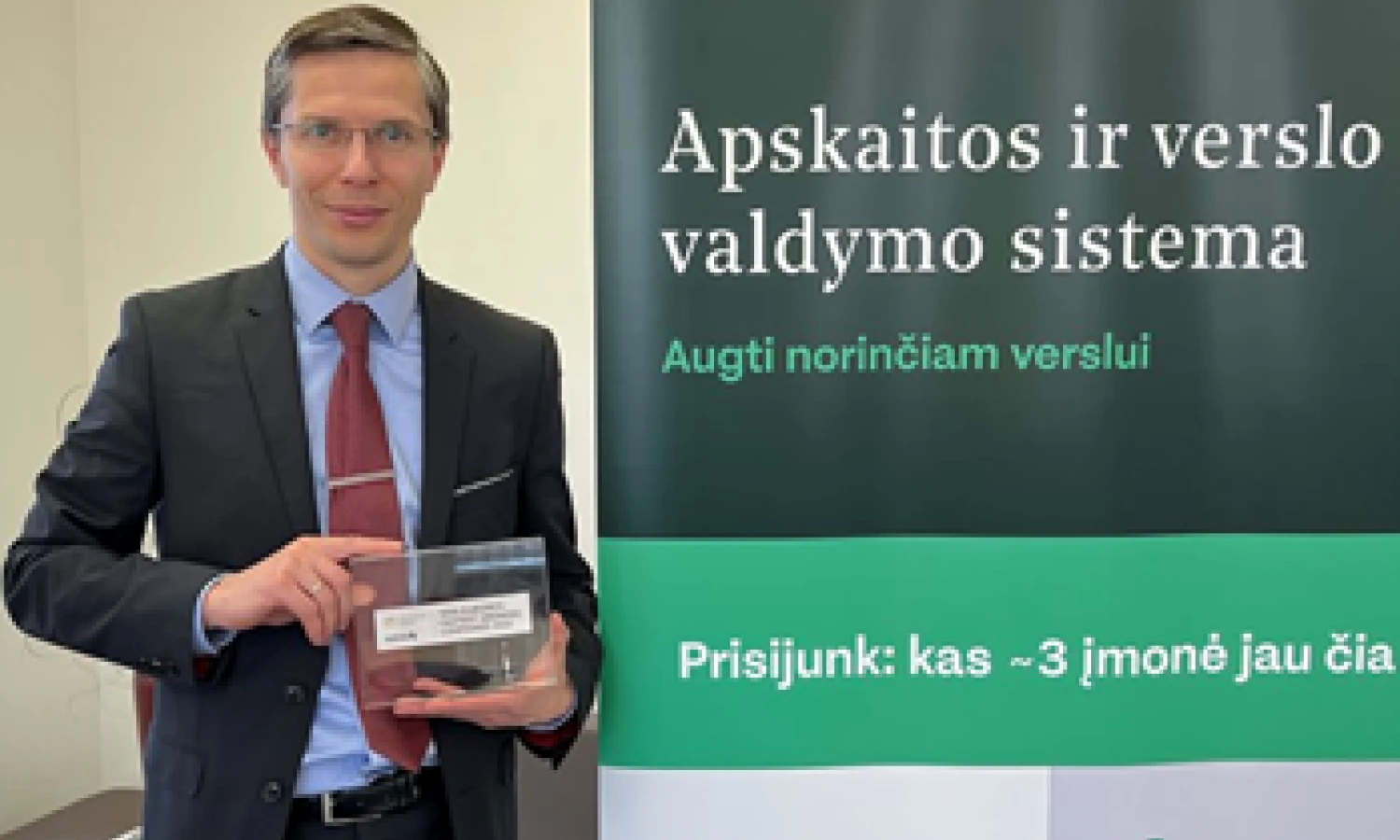 Dr. Vilius Kontrimas, „Rivilės“ strateginio investuotojo „Advantes Technologies“ vadovas. Bendrovės nuotr.
