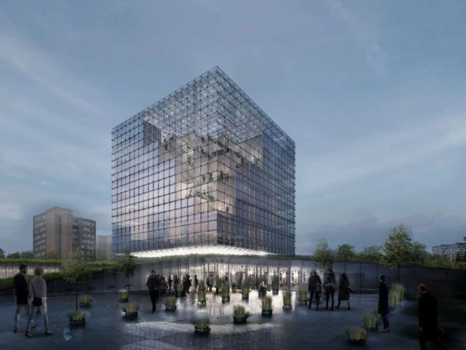 „Cloud architektų“ vizualizacija.