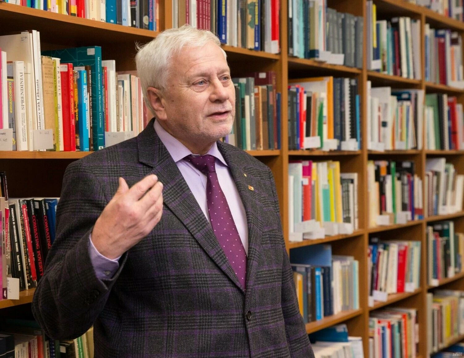 Friedrichas Schneideris, Johano Keplerio universiteto (Austrijoje, Lince) ekonomikos profesorius. Juditos Grigelytės (VŽ) nuotr.