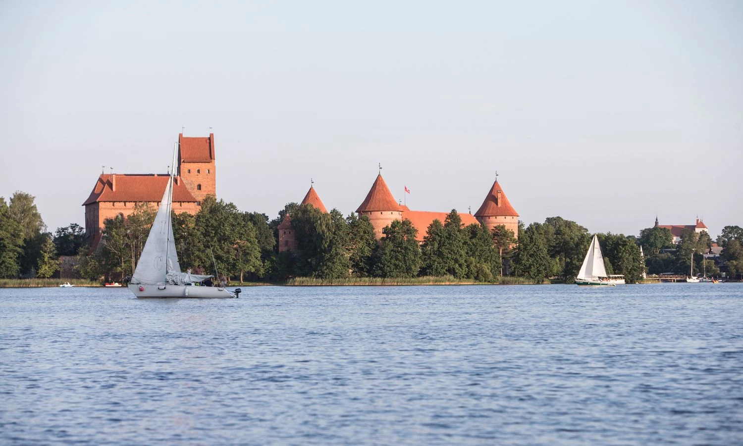 Trakai. Jachtos Galvės ežere. Juditos Grigelytės (VŽ) nuotr.