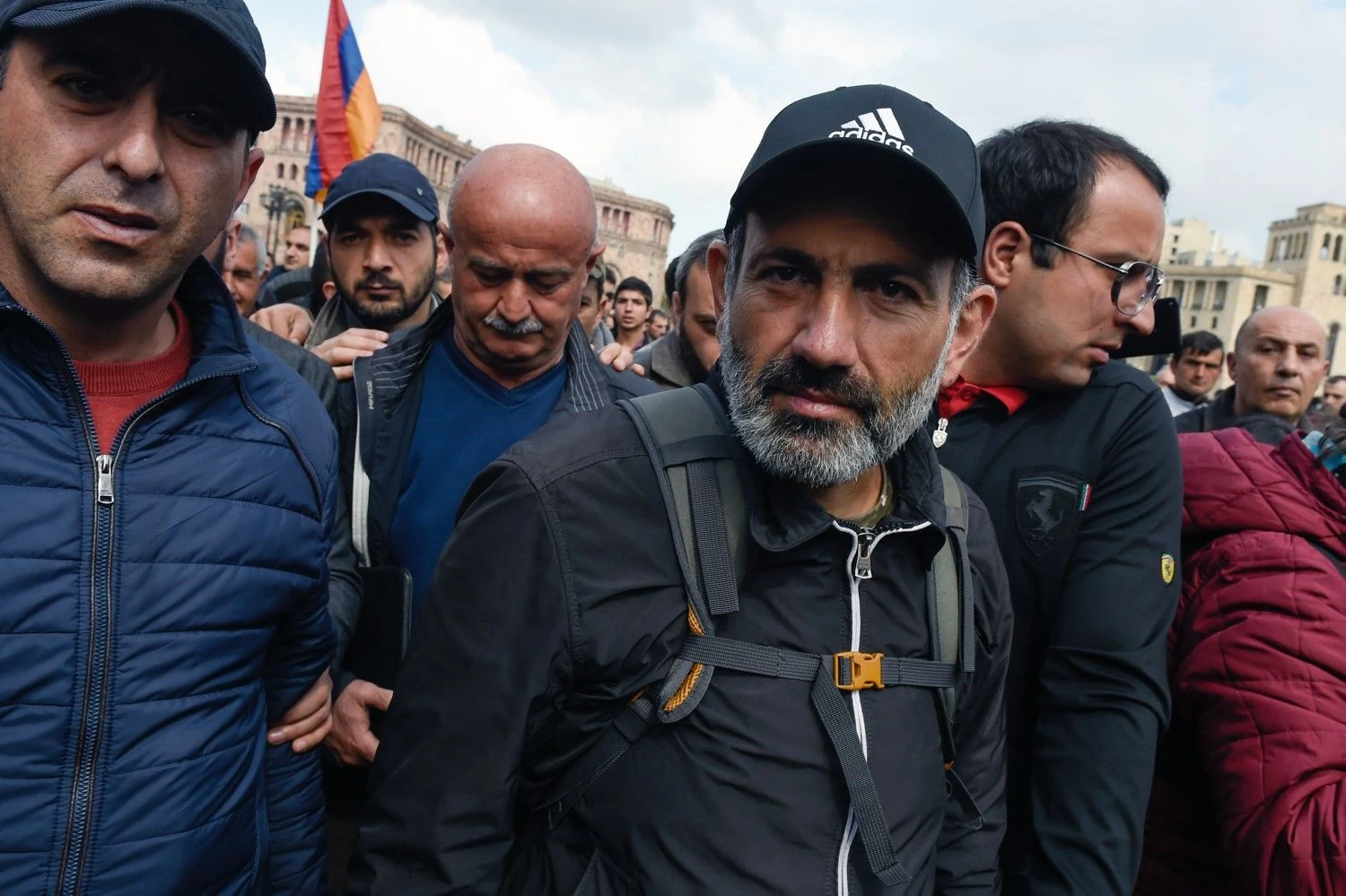 Protestai Armėnijoje. Asaturo Jesajanco („Sputnik“ / „Scanpix“) nuotr.