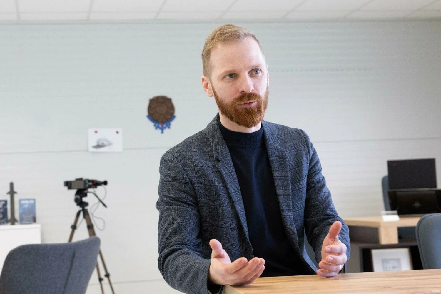 Laurynas Šatas, „Aktyvus Photonics“ vadovas. Juditos Grigelytės (VŽ) nuotr.