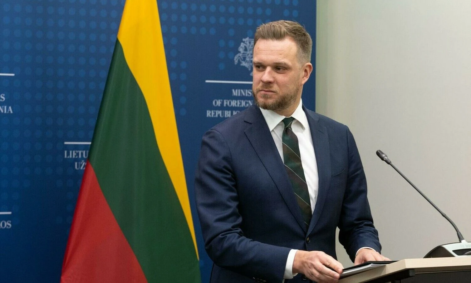 Gabrielius Landsbergis, užsienio reikalų ministras. Juditos Grigelytės (VŽ) nuotr.