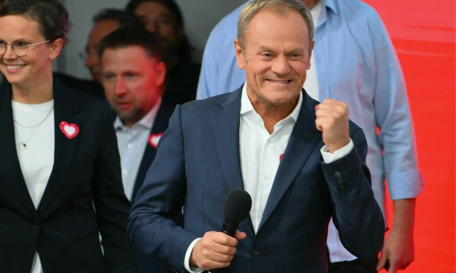 Opozicijos lyderis Donaldas Tuskas. Burzykowskio Damiano (IMAGO / „Scanpix“) nuotr.