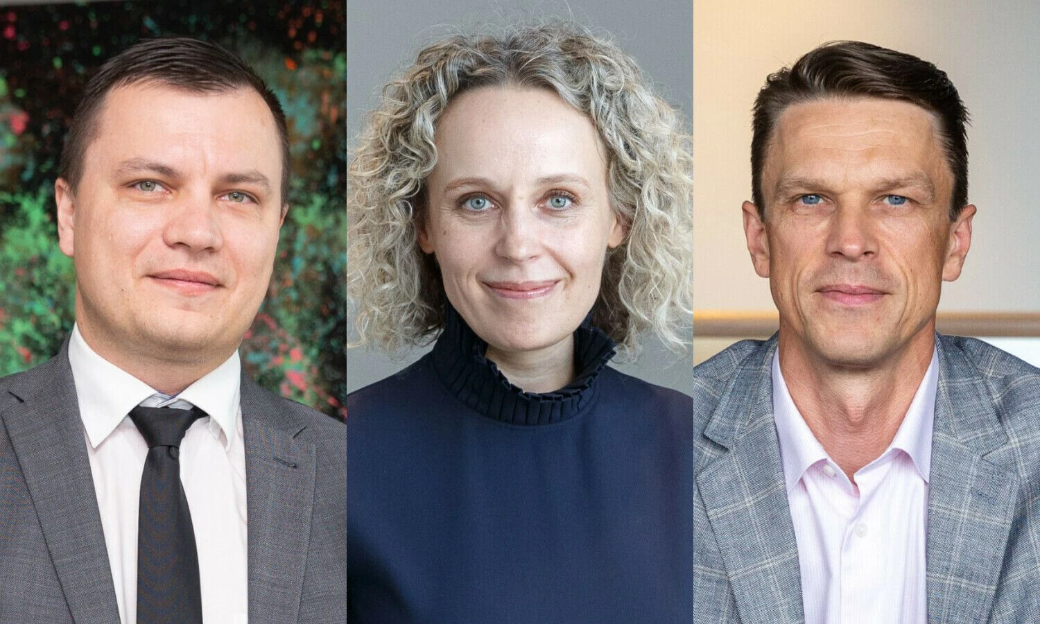 Iš kairės – Mantas Galdikas, „Citus“ vadovas, Sigita Survilaitė-Mekionienė, „Darnu Group“ direktorė, Julius Dovidonis, „Realco“ vadovas. VŽ koliažas.