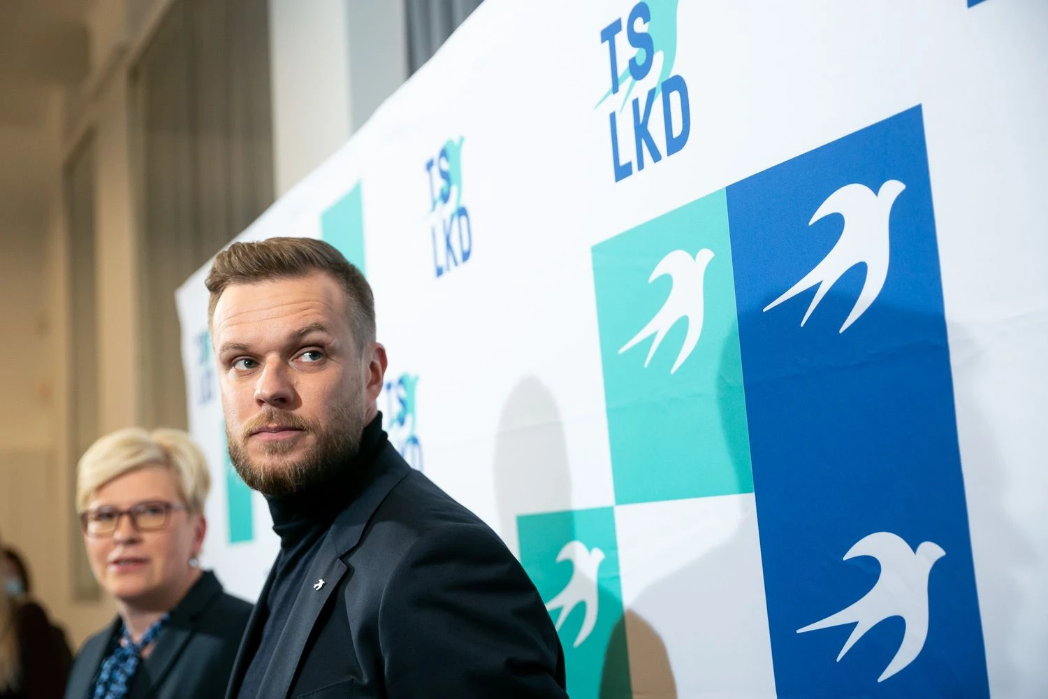 Ingrida Šimonytėi r Gabrielius Landsbergis, TS-LKD sąrašo Seimo rinkimuose lyderiai. Žygimanto Gedvilos („15min“) nuotr.