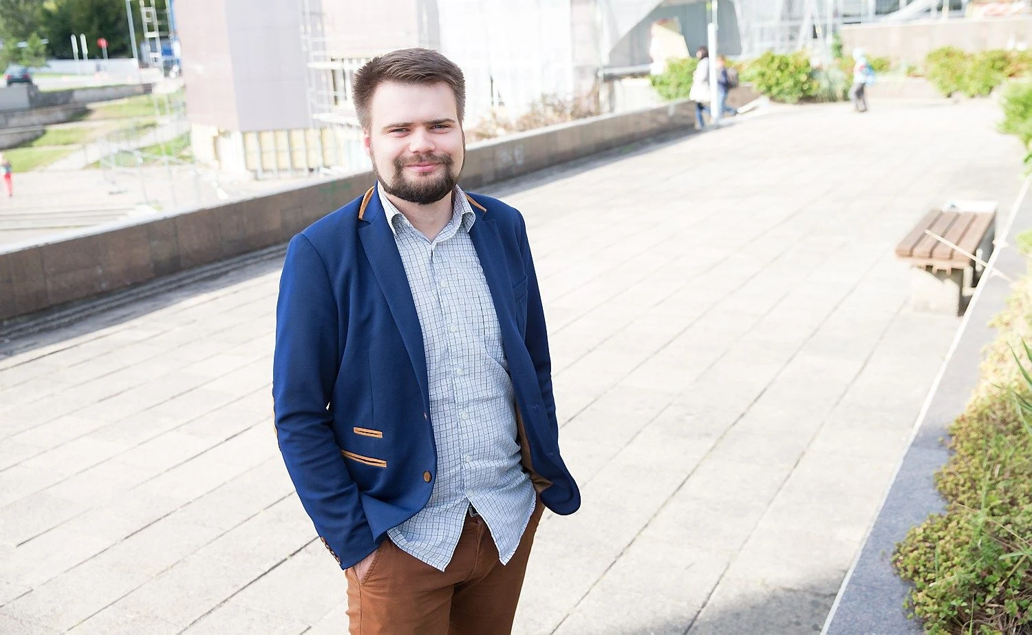 Deividas Budginas, komunikacijos agentūros „Komunikacijos amatininkai“ vadovas. Juditos Grigelytės (VŽ) nuotr.
