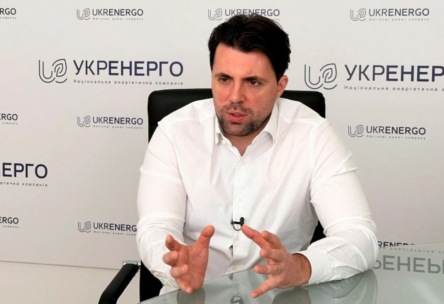 Volodymyras Kudryckis, Ukrainos nacionalinio tinklo operatoriaus „Ukrenergo“ vadovas. „Scanpix“ nuotr.