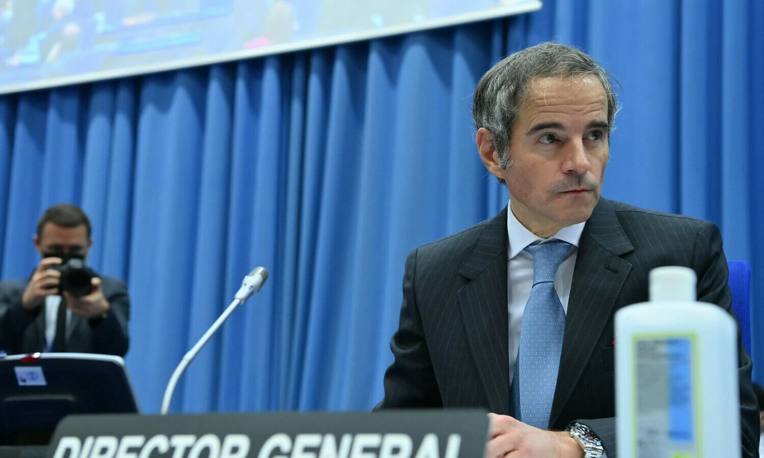 Rafaelis Grossi, Tarptautinės atominės energijos agentūros (TATENA) vadovas. Dean Calma (TATENA) nuotr.