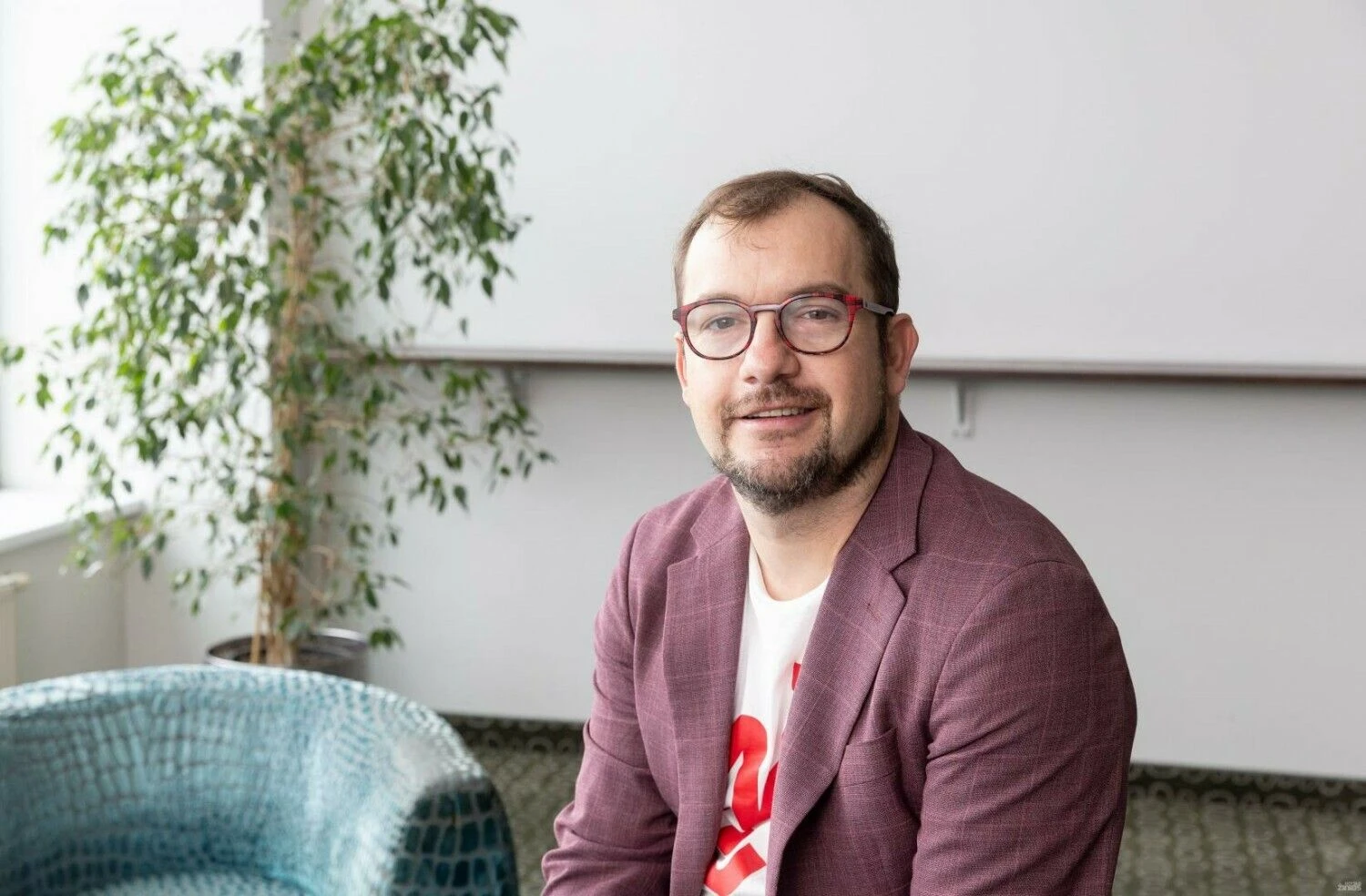 Cristobalis Alonso, startuolių akceleratoriaus „Startup Wise Guys“ vadovas. Juditos Grigelytės (VŽ) nuotr.
