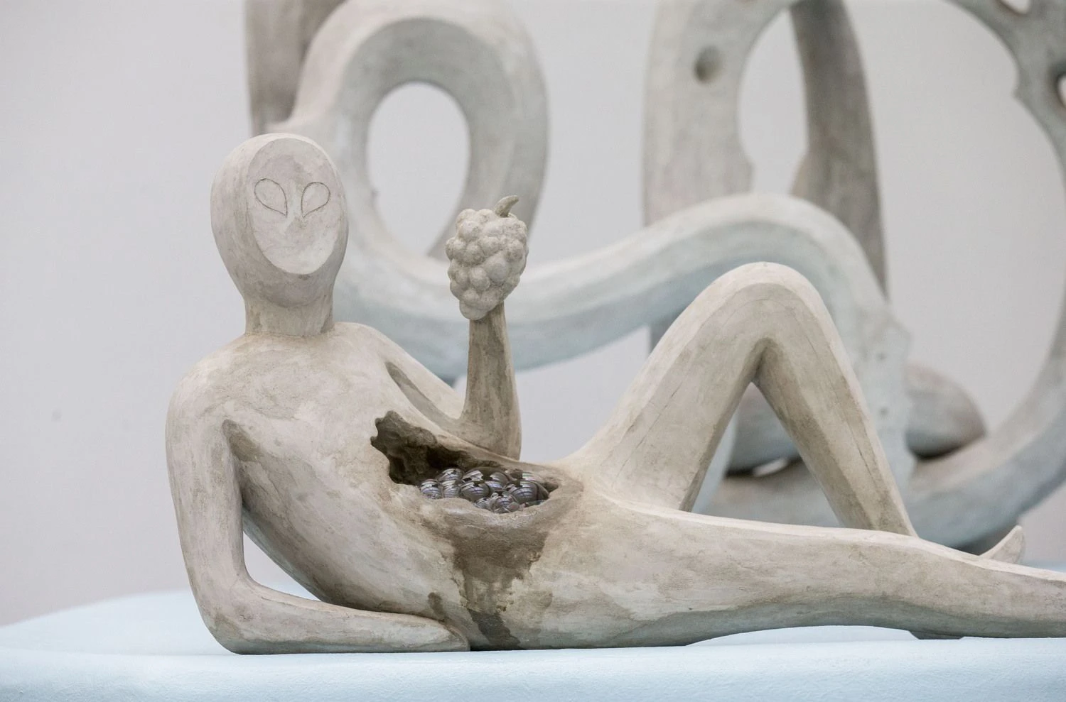 „Požemis aukštyn kojomis“, detalė. Anna Hulačova (Čekija). Juditos Grigelytės (VŽ) nuotr. 
