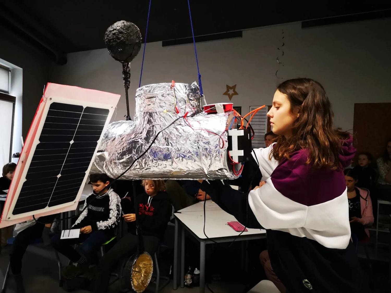 Reiškinių tyrinėjimu paremtas mokymasis mokytojams mentoriams tikrai yra išėjimas į kosmosą. Agnės Klimčiauskaitės-Janavičienės nuotr.