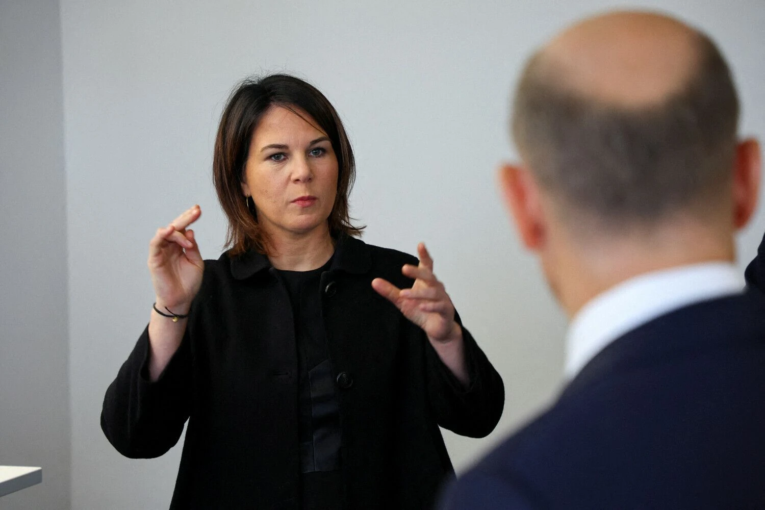 Annalena Baerbock, Vokietijos užsienio reikalų ministrė. Fabrizio Benscho („Reuters“/„Scanpix“) nuotr.